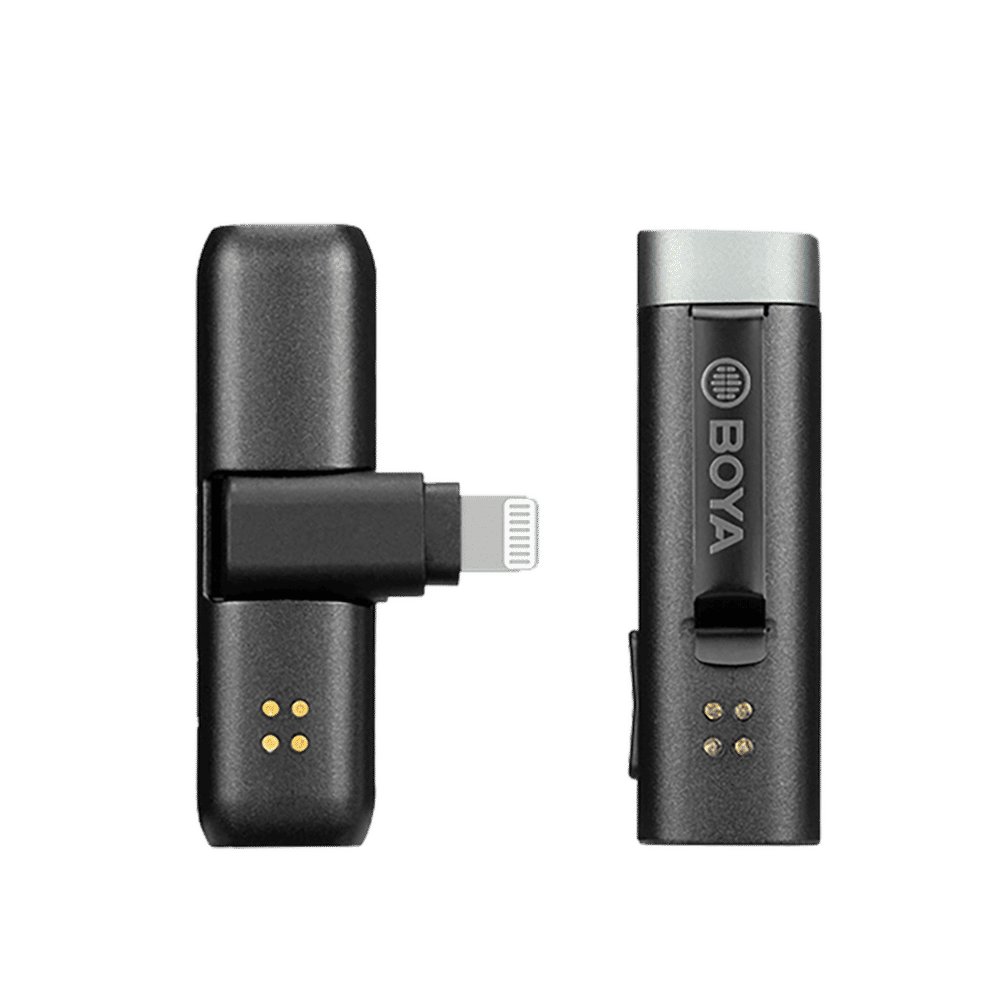Boya Type C & 3.5 Jack Wireless Microphone with 2.4GHz Transmission Technology (Black) Boya Type C & 3.5 Jack Wireless Microphone with 2.4GHz Transmission Technology (Black)_3