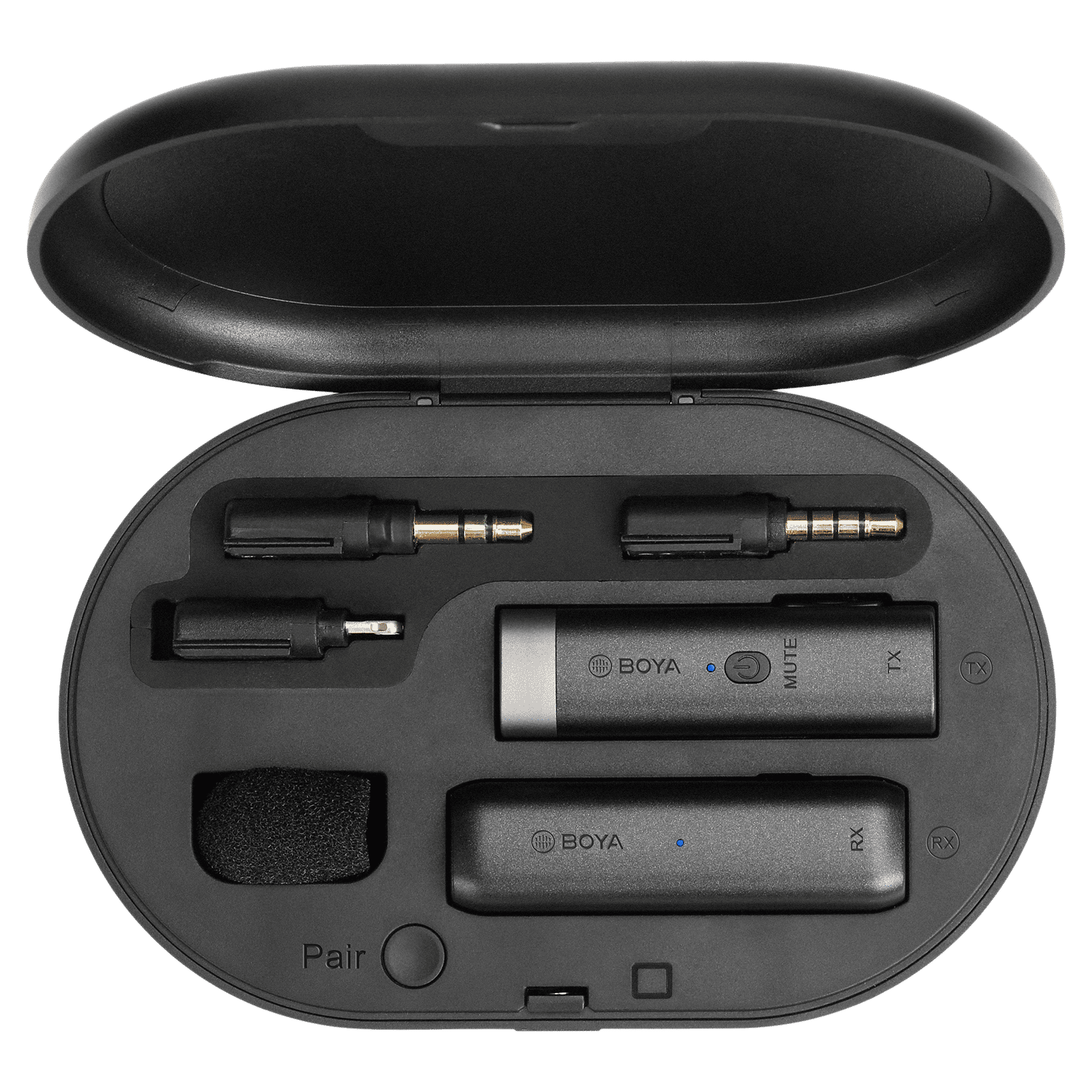Boya Type C & 3.5 Jack Wireless Microphone with 2.4GHz Transmission Technology (Black) Boya Type C & 3.5 Jack Wireless Microphone with 2.4GHz Transmission Technology (Black)_5