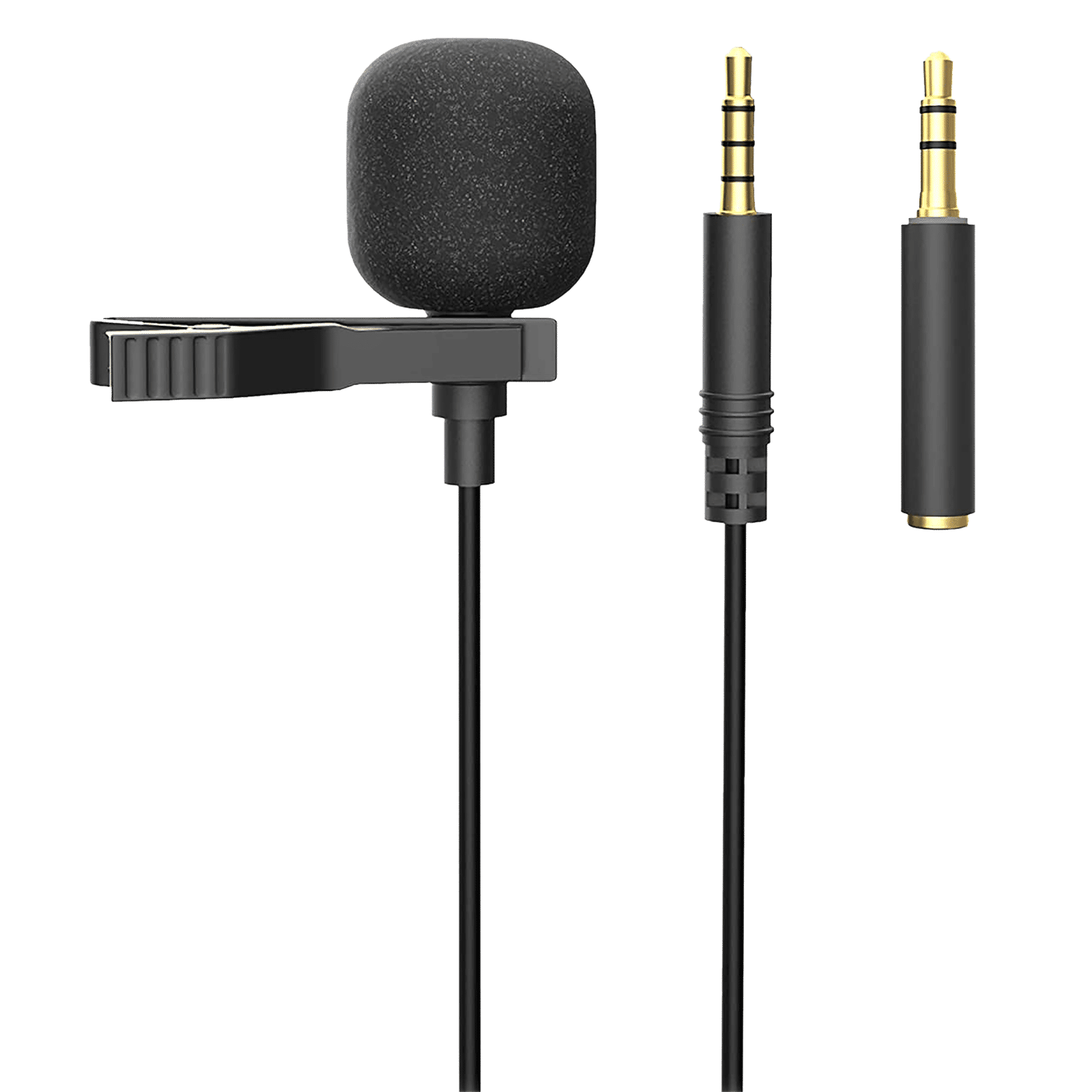 DigiTek DM-02 3.5 Jack Wired Microphone with Noise Reduction (Black) DigiTek DM-02 3.5 Jack Wired Microphone with Noise Reduction (Black)_1