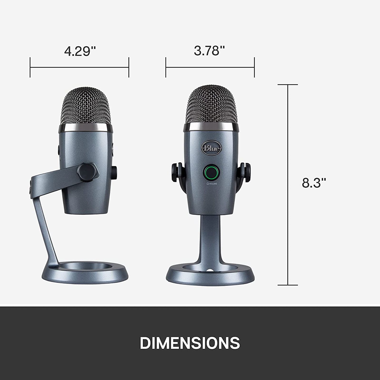 logitech Yeti Nano USB Wired Microphone with HD Audio (Shadow Grey) logitech Yeti Nano USB Wired Microphone with HD Audio (Shadow Grey)_11