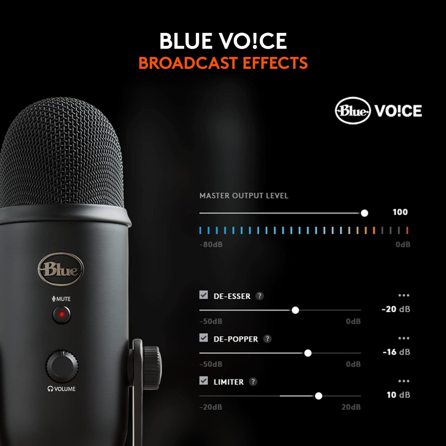 logitech Yeti USB Wired Microphone with HD Audio (Black) logitech Yeti USB Wired Microphone with HD Audio (Black)_9