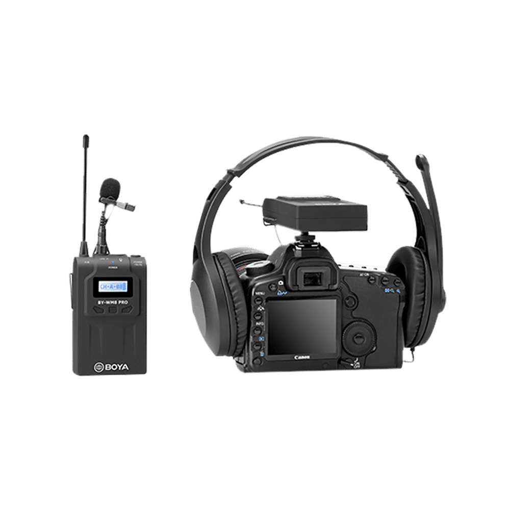Boya 3.5 Jack Wireless Microphone with Automatic LCD Lock Function (Black)_8