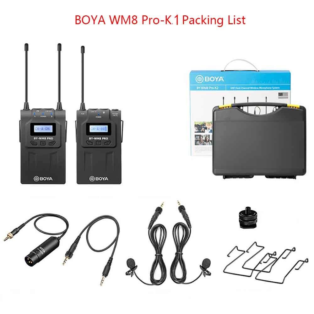 Boya 3.5 Jack Wireless Microphone with Automatic LCD Lock Function (Black)_9