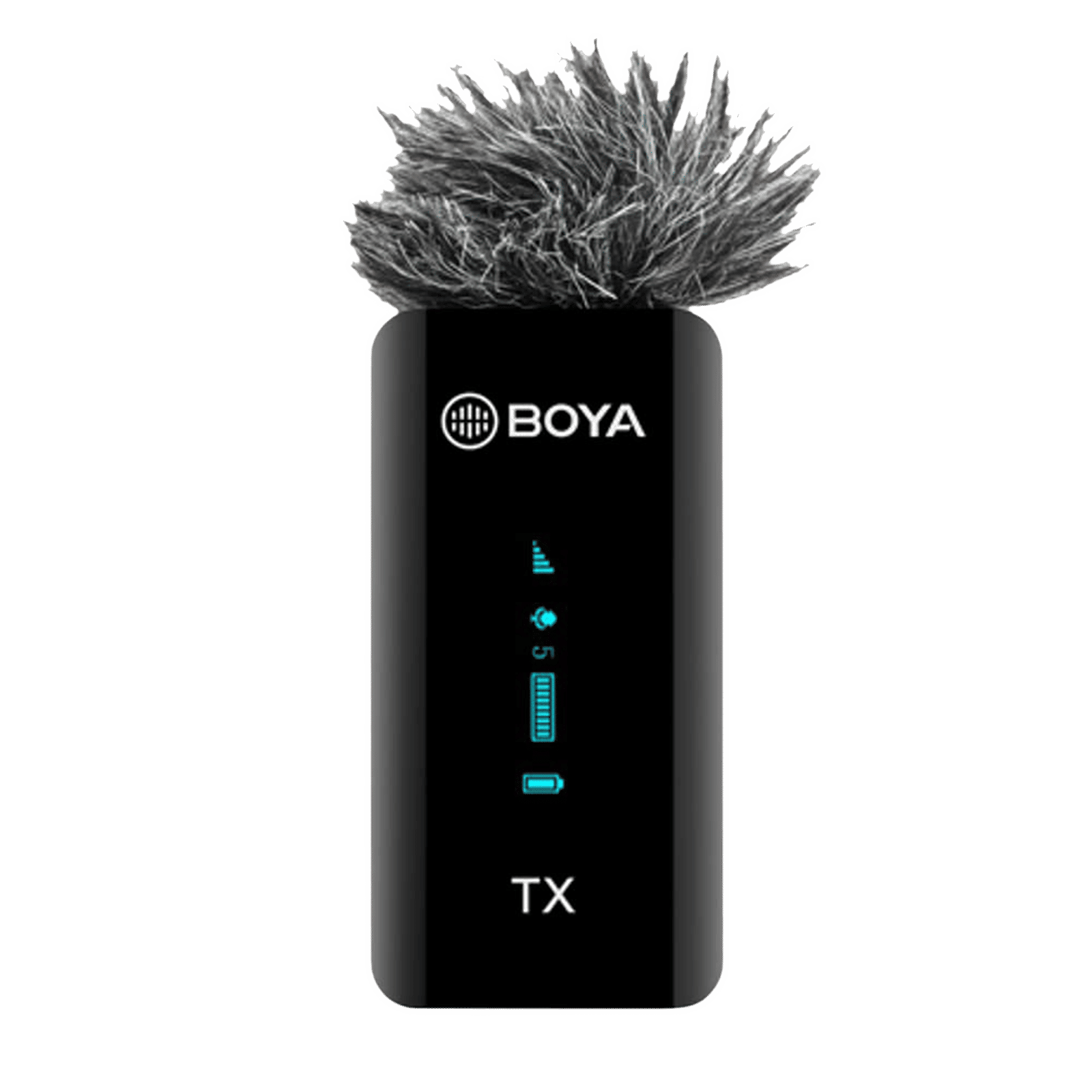 Boya Type C & 3.5 Jack Wireless Microphone with 2.4GHz Transmission Technology (Black)_10