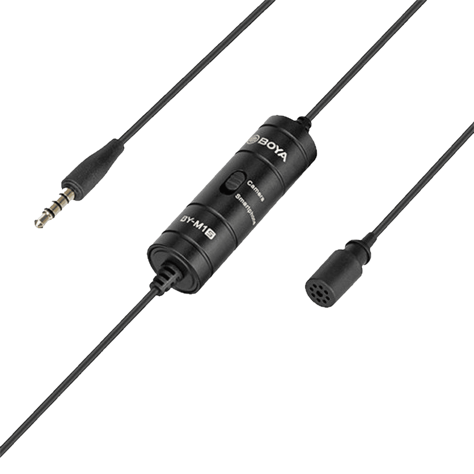 Boya Universal 3.5 Jack Wired Microphone with Low Handling Noise (Black) Boya Universal 3.5 Jack Wired Microphone with Low Handling Noise (Black)_3