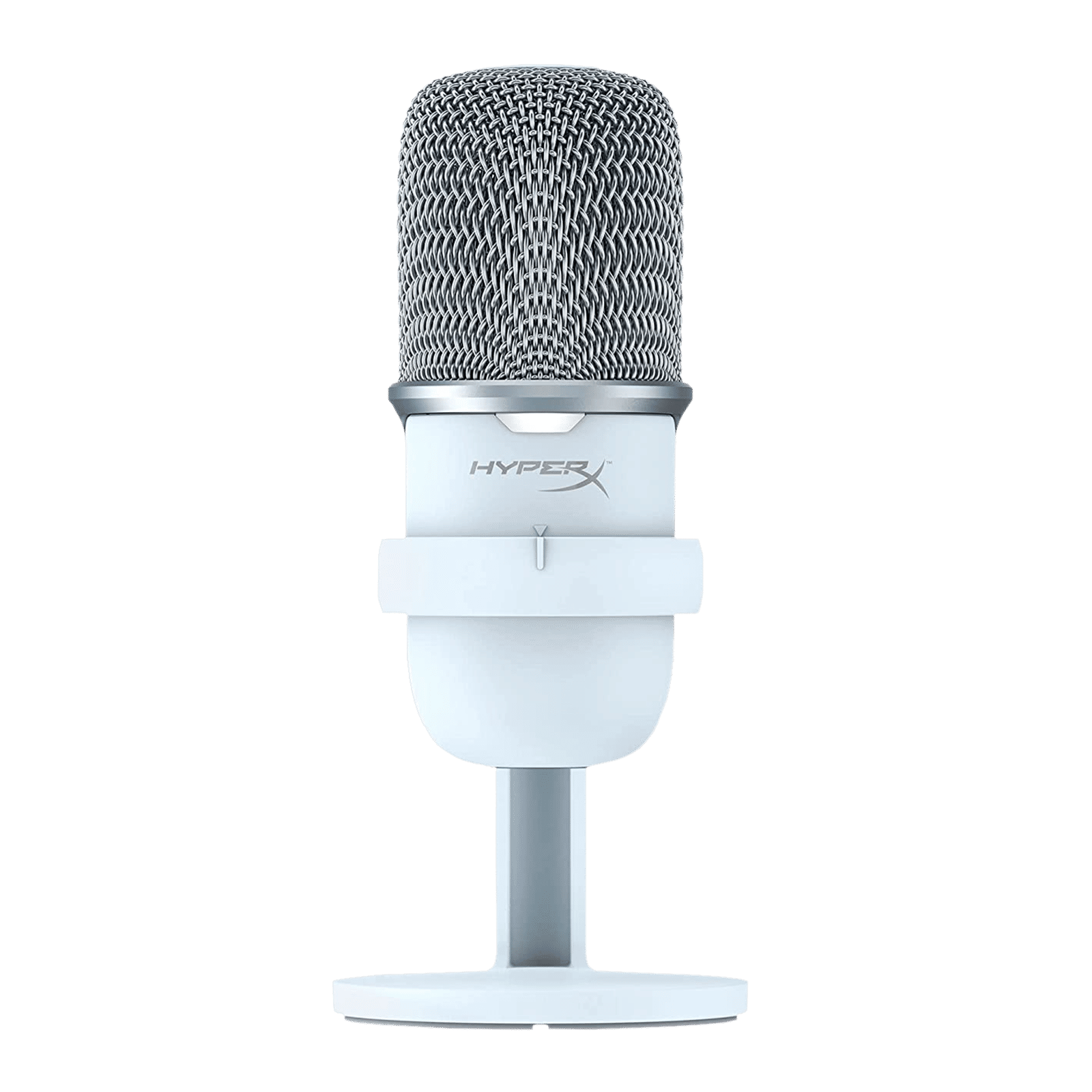 HyperX SoloCast Type C Wired Microphone with Tap-to-Mute Sensor (White) HyperX SoloCast Type C Wired Microphone with Tap-to-Mute Sensor (White)_1