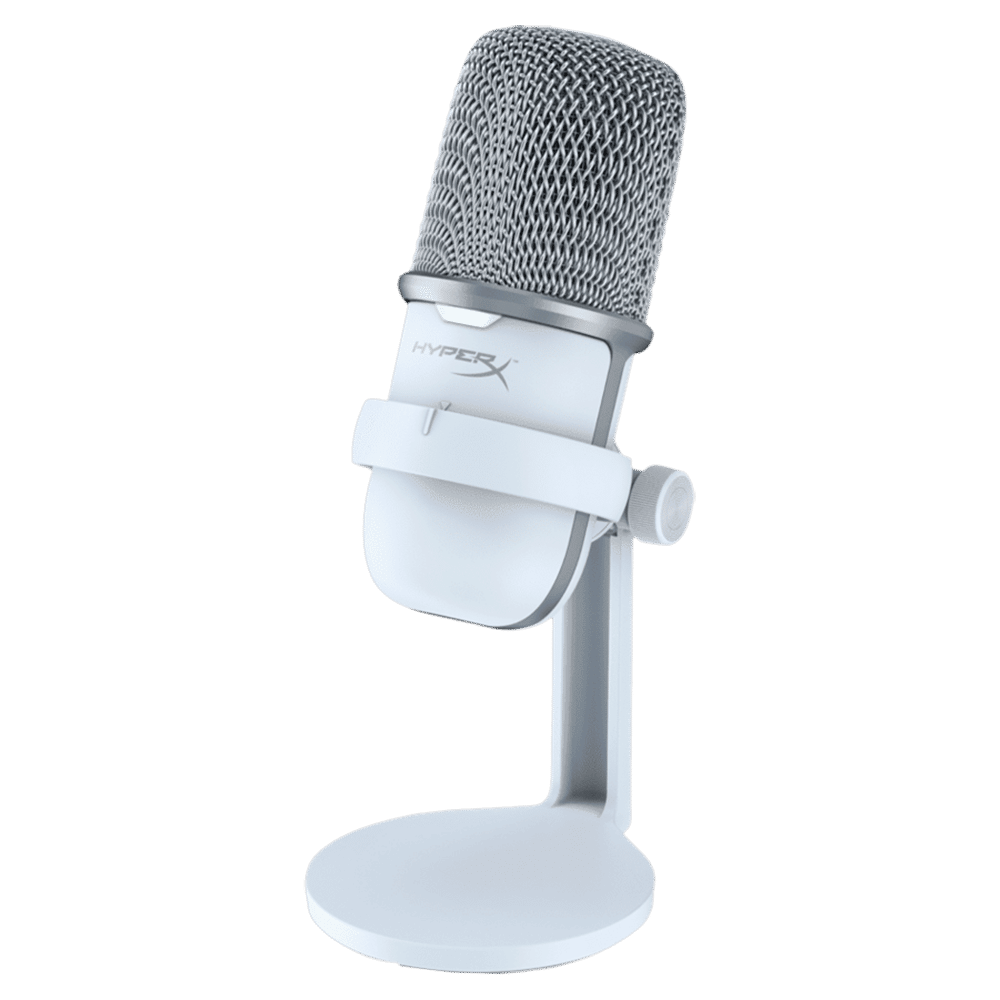 HyperX SoloCast Type C Wired Microphone with Tap-to-Mute Sensor (White) HyperX SoloCast Type C Wired Microphone with Tap-to-Mute Sensor (White)_3