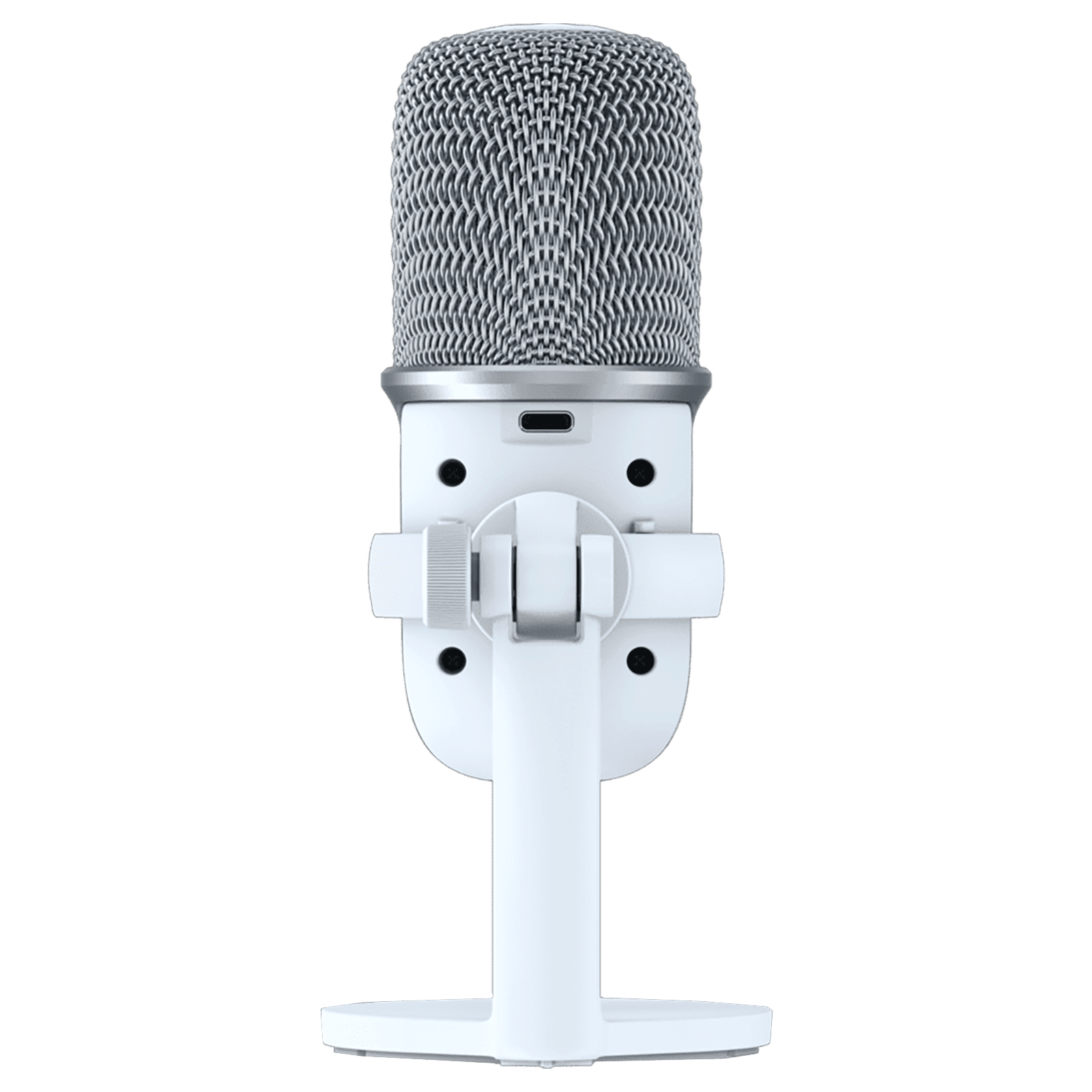 HyperX SoloCast Type C Wired Microphone with Tap-to-Mute Sensor (White) HyperX SoloCast Type C Wired Microphone with Tap-to-Mute Sensor (White)_4