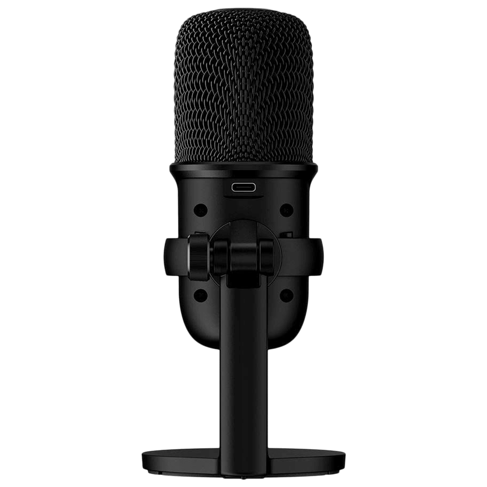 HyperX SoloCast USB & Type C Wired Microphone with Plug & Play Audio (Black)_4