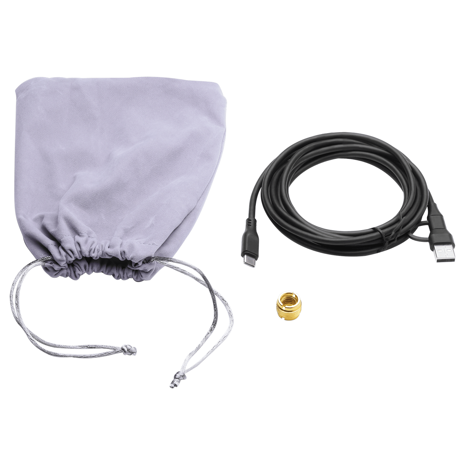 Croma USB, XLR & 3.5 Jack Wired Microphone with Touch Mute Button (Black) Croma USB, XLR & 3.5 Jack Wired Microphone with Touch Mute Button (Black)_6