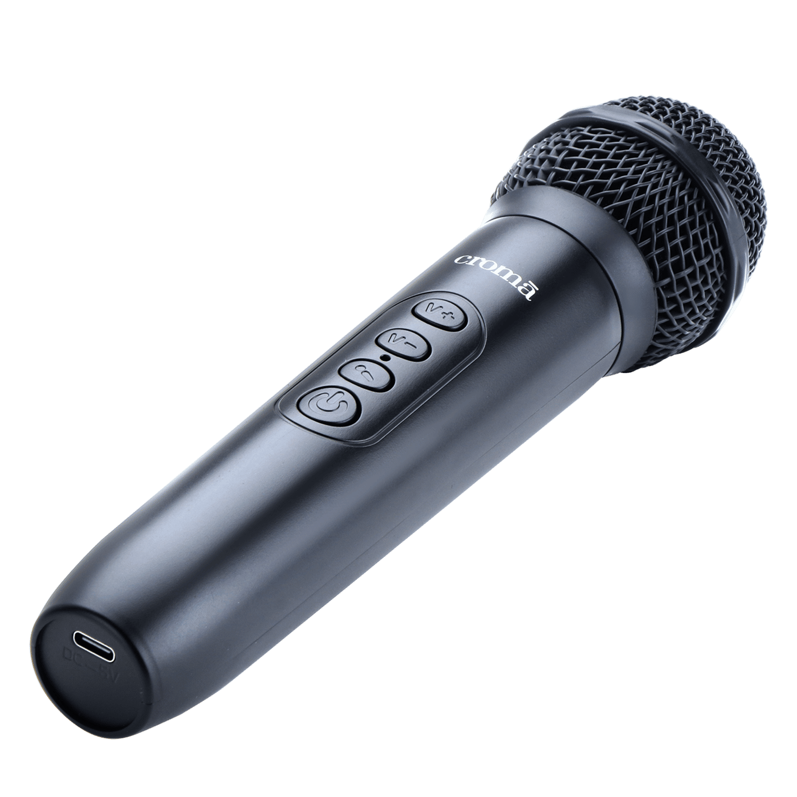 Croma Type C & 6.35mm Jack Wireless Microphone with 2.4GHz Transmission (Black) Croma Type C & 6.35mm Jack Wireless Microphone with 2.4GHz Transmission (Black)_6