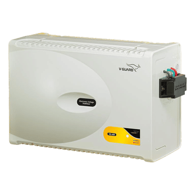V-Guard 12 Amps Voltage Stabilizer For 1.5T Air Conditioner (170 - 270 V, Smart Digital Display, VG 400, Grey)