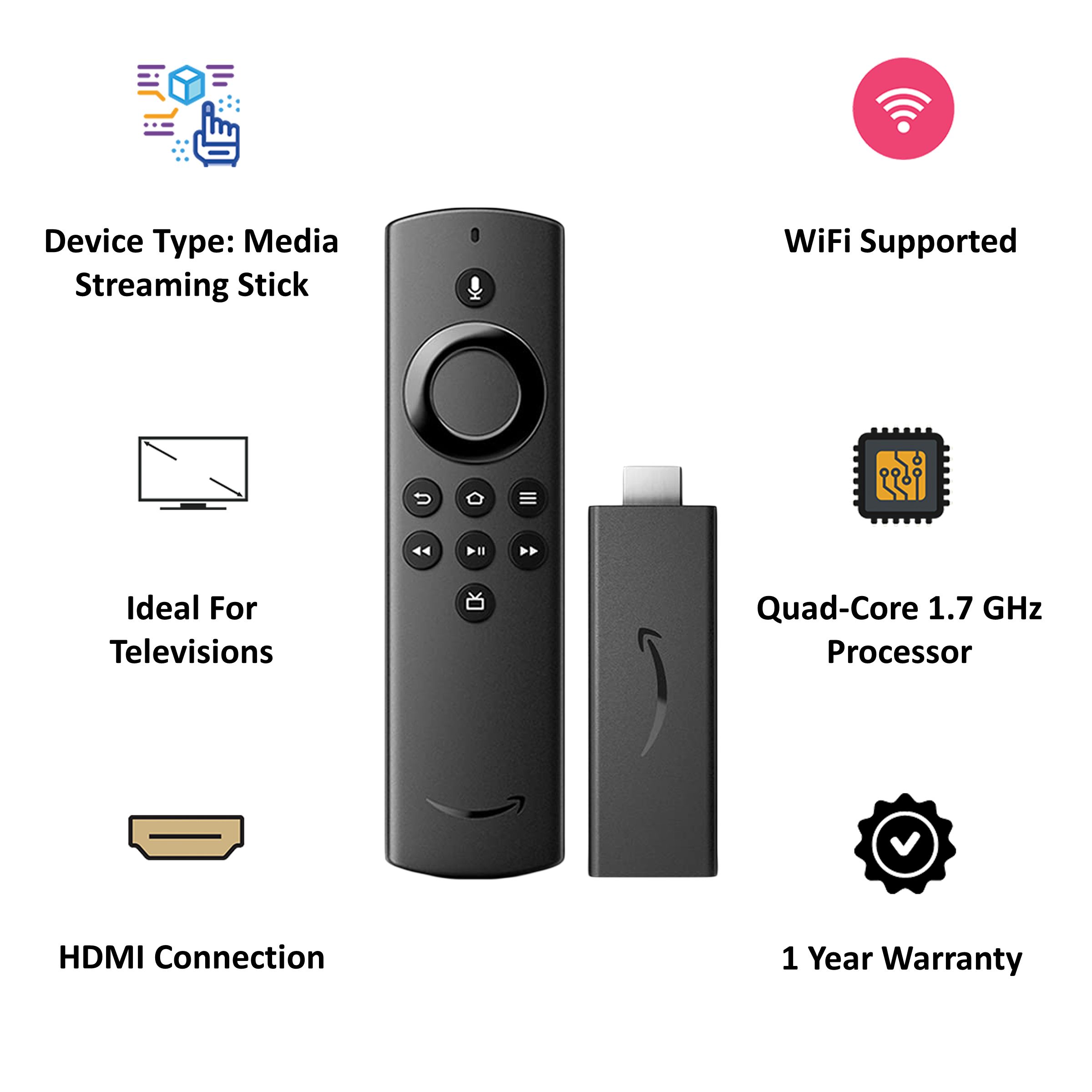 amazon Fire TV Stick Lite with Alexa Voice Remote Lite (Stream HD Quality Video, B08R6NFZ6R, Black) amazon Fire TV Stick Lite with Alexa Voice Remote Lite (Stream HD Quality Video, B08R6NFZ6R, Black)_3