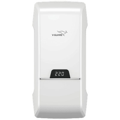 V-GUARD Arizor 4170 12 Amps Voltage Stabilizer For 1.5 Ton Inverter Air Conditioner (170 - 270 V, Fail Safe Circuit Protection, White)