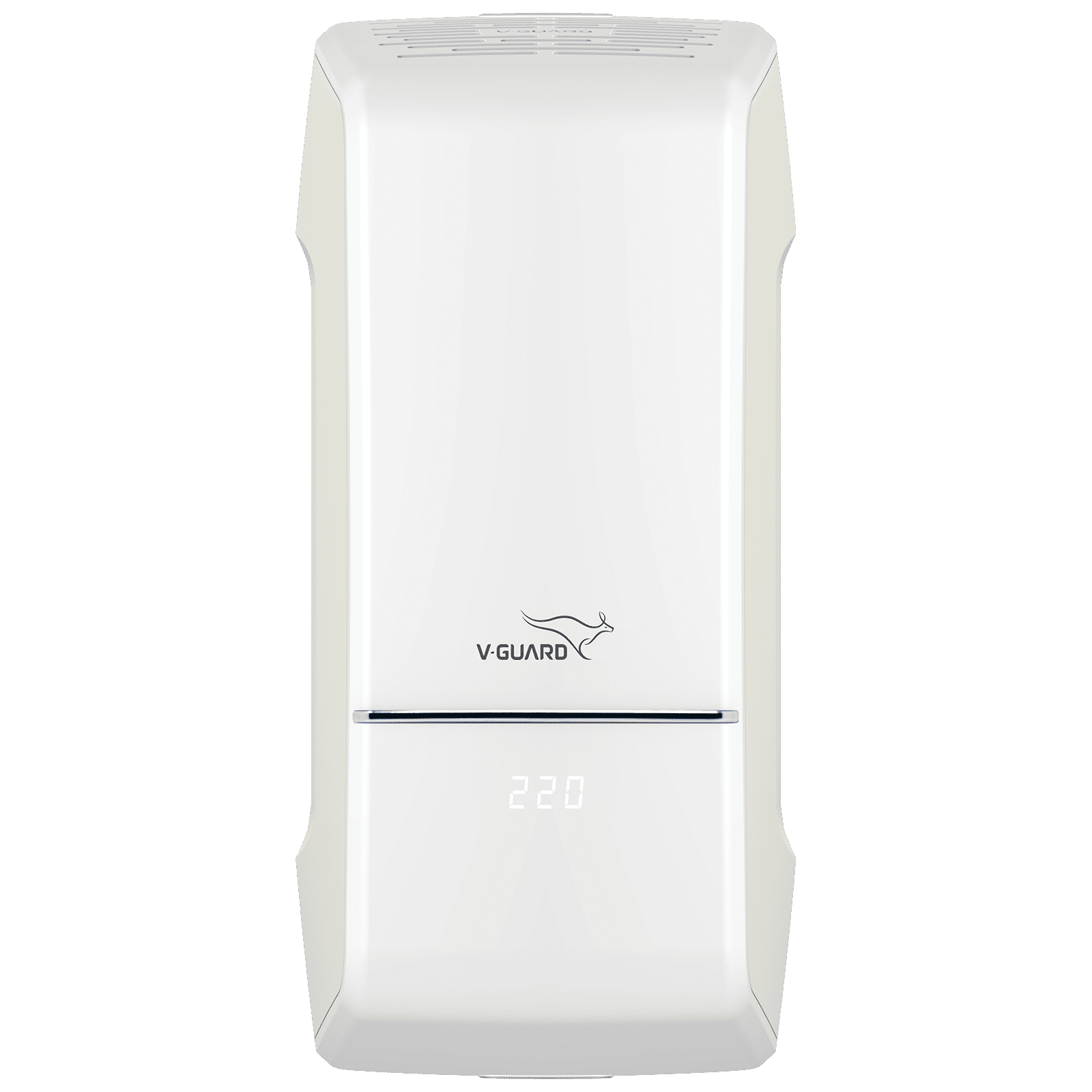 V-GUARD Arizor 4150 12 Amps Voltage Stabilizer For 1.5 Ton Inverter Air Conditioner (150 - 280 V, Smart Voltage Correction, White)_1