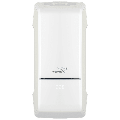V-GUARD Arizor 4150 12 Amps Voltage Stabilizer For 1.5 Ton Inverter Air Conditioner (150 - 280 V, Smart Voltage Correction, White)