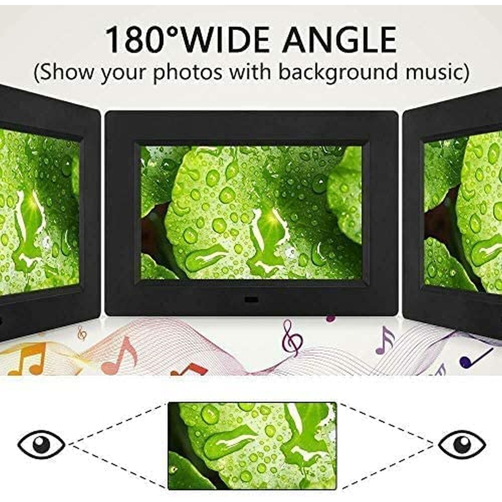 Miracle Digital 17.8cm (7 Inches) Digital Photo Frame (Stereo Speaker, MD001, Black) Miracle Digital 17.8cm (7 Inches) Digital Photo Frame (Stereo Speaker, MD001, Black)_8