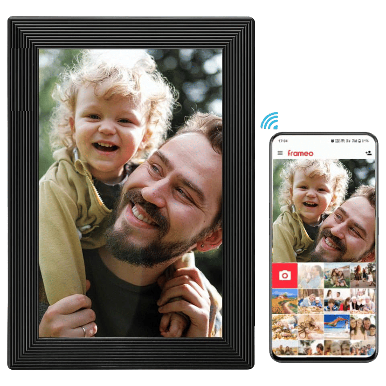 Miracle Digital 25.65cm (10.1 Inches) Wifi Digital Photo Frame (Stereo Speaker, R8188EU1, Black) Miracle Digital 25.65cm (10.1 Inches) Wifi Digital Photo Frame (Stereo Speaker, R8188EU1, Black)_9