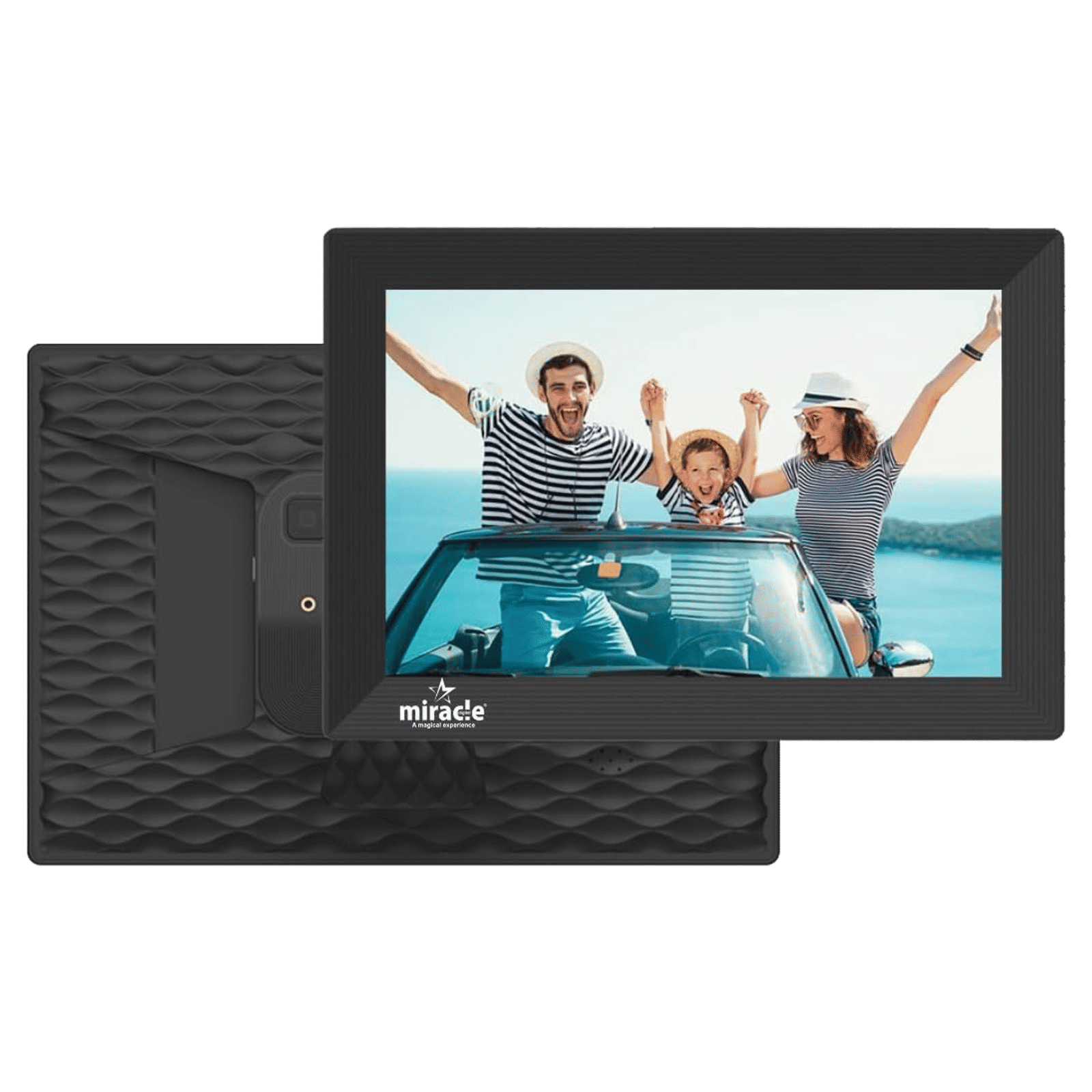 Miracle Digital 25.65cm (10.1 Inches) Wifi Digital Photo Frame (Stereo Speaker, R8188EU1, Black) Miracle Digital 25.65cm (10.1 Inches) Wifi Digital Photo Frame (Stereo Speaker, R8188EU1, Black)_3