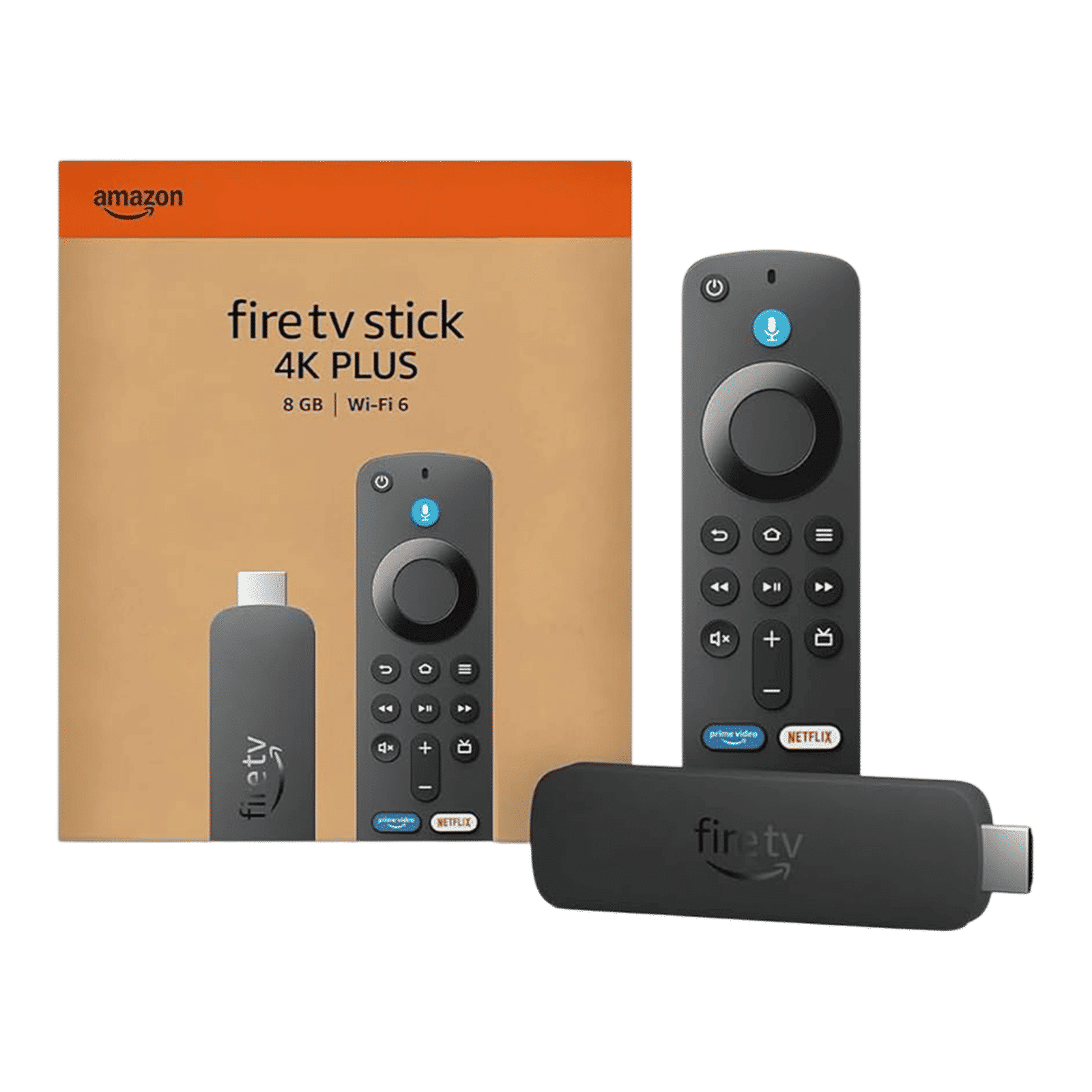 amazon Fire TV Stick 4K Plus Ultra HD Streaming Device with Alexa Voice Search (Dolby Vision, Dolby Atmos, Wi-Fi 6, Black) amazon Fire TV Stick 4K Plus Ultra HD Streaming Device with Alexa Voice Search (Dolby Vision, Dolby Atmos, Wi-Fi 6, Black)_1