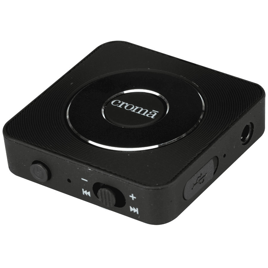 Croma Bluetooth Music Receiver (Black) Croma Bluetooth Music Receiver (Black)_3
