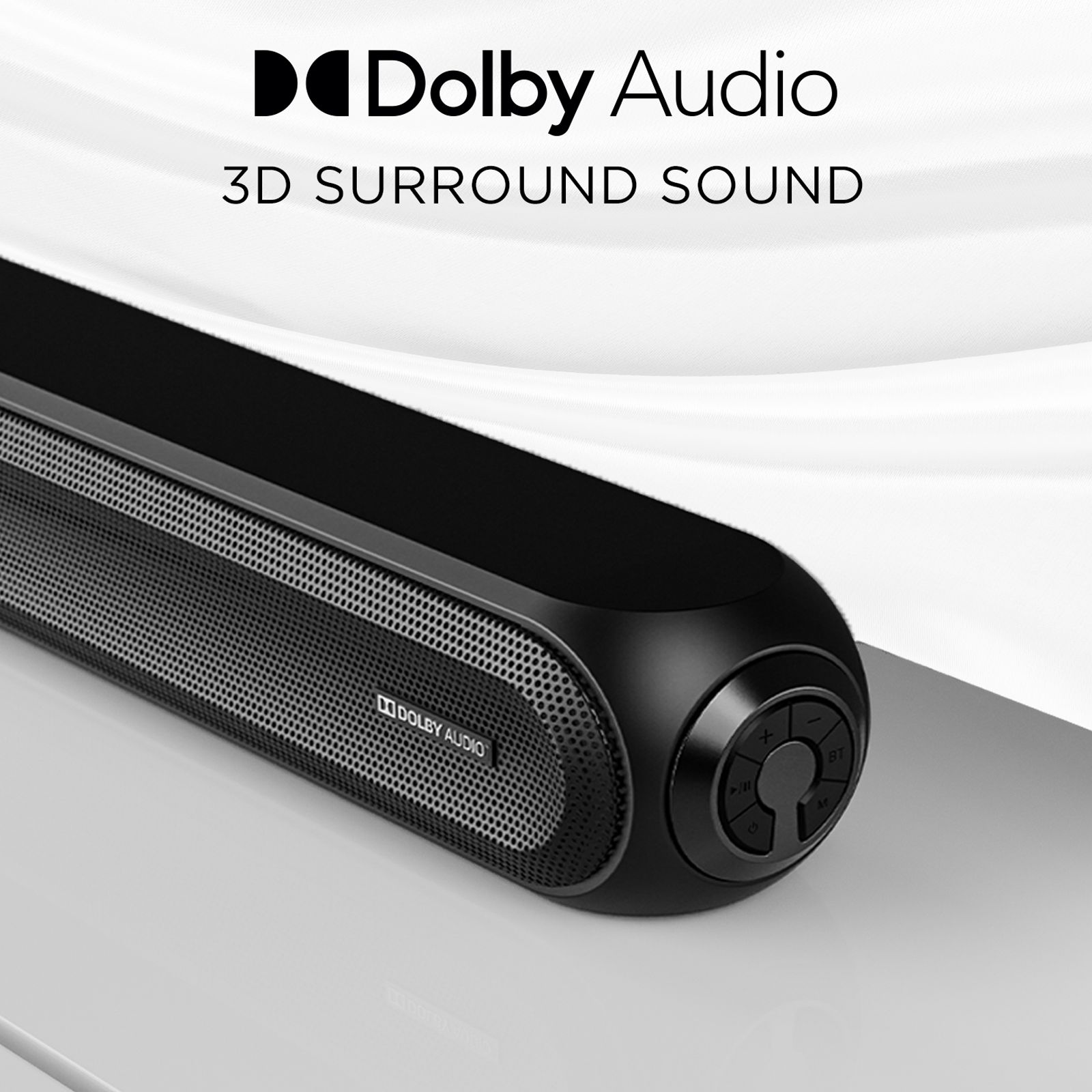 boAt Aavante Bar 3200D 350W Bluetooth Soundbar with Remote (3D Surround Sound, 5.1 Channel, Premium Black) boAt Aavante Bar 3200D 350W Bluetooth Soundbar with Remote (3D Surround Sound, 5.1 Channel, Premium Black)_5