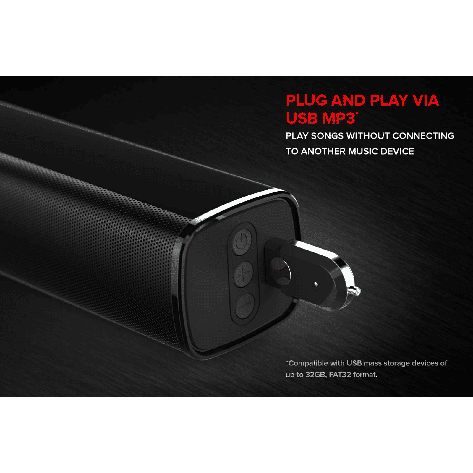 Creative Stage 160W Bluetooth Soundbar with Remote (Deep Thumping Bass, 2.1 Channel, Black)_6