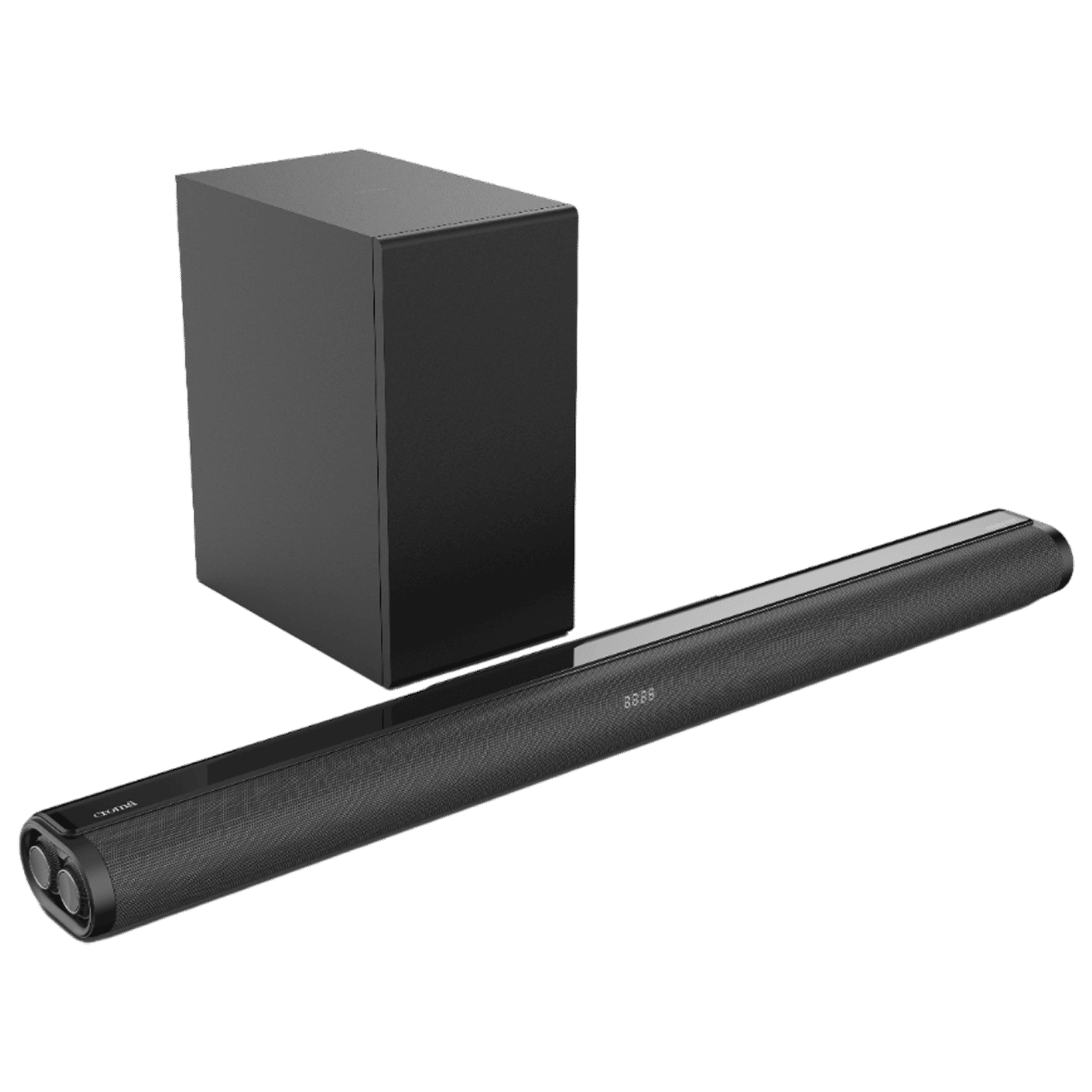 Croma 180W Bluetooth Soundbar with Remote (Dolby Audio, 2.1 Channel, Black)_1