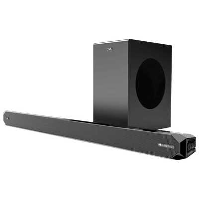 boAt Aavante Bar A2060 160W Bluetooth Soundbar with Remote (Dolby Audio, 2.1 Channel, Premium Black)