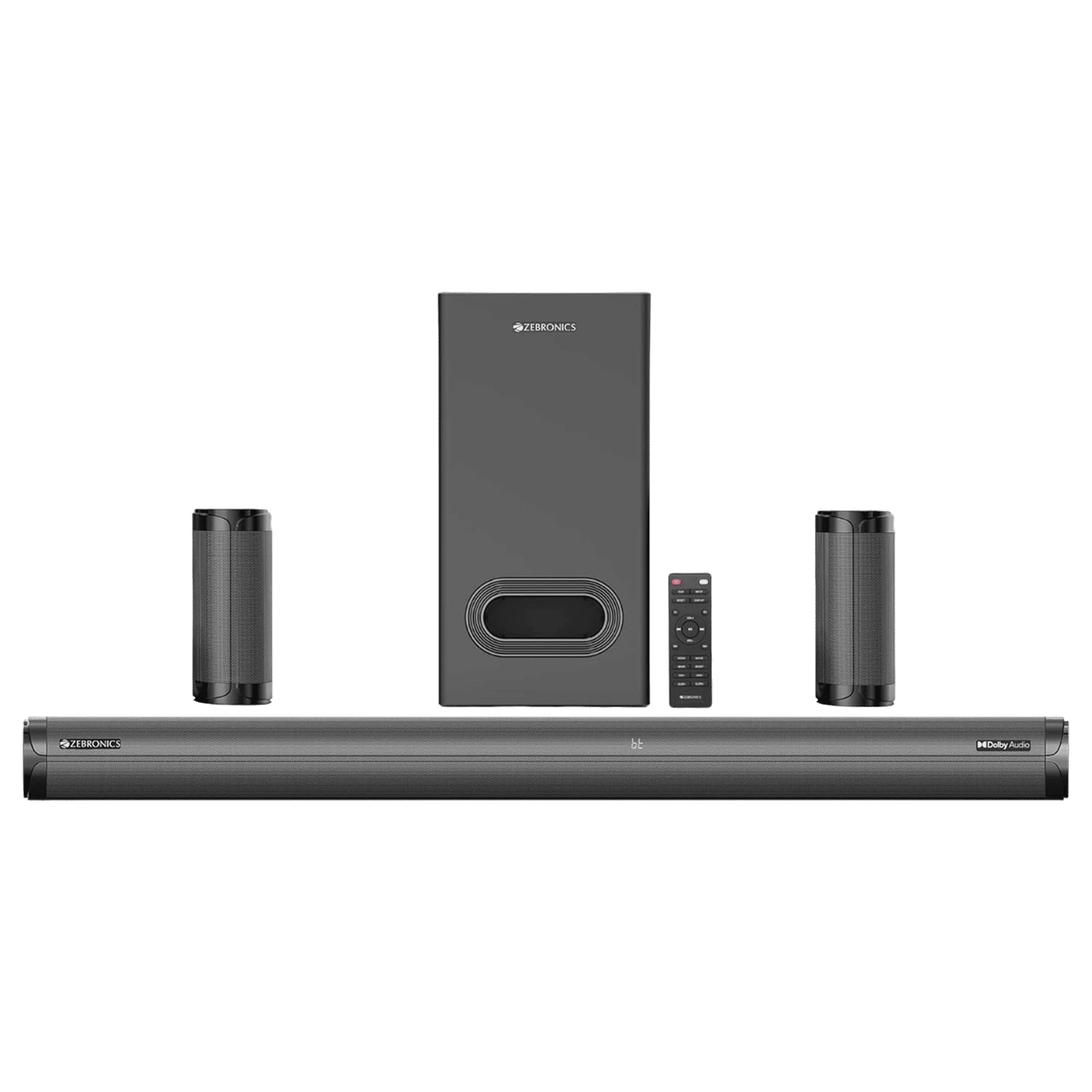 ZEBRONICS Zeb-Juke Bar 9450 Pro 625W Bluetooth Soundbar with Remote (Dolby Audio, 5.1 Channel, Black) ZEBRONICS Zeb-Juke Bar 9450 Pro 625W Bluetooth Soundbar with Remote (Dolby Audio, 5.1 Channel, Black)_1