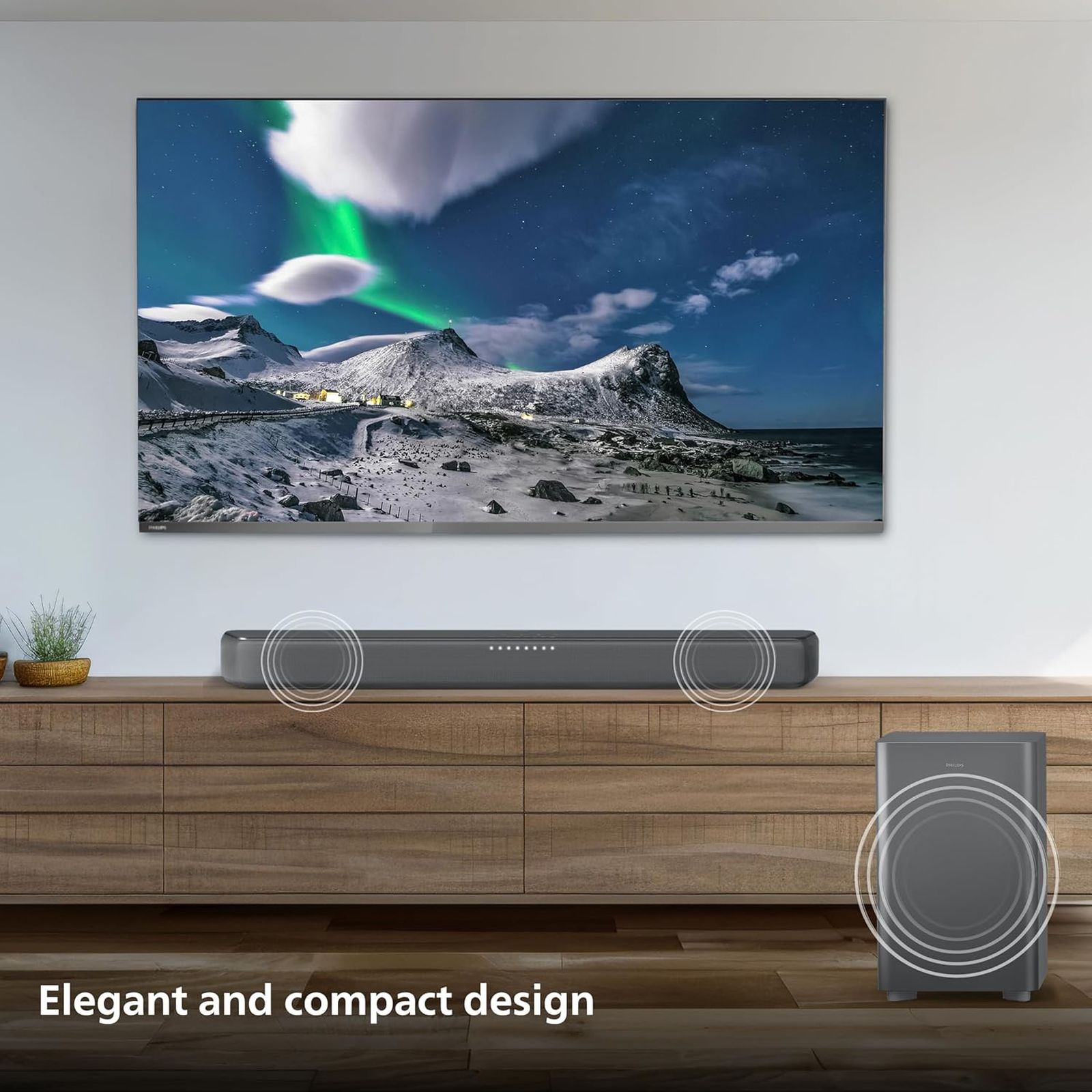 PHILIPS TAB5309/94 240W Bluetooth Soundbar with Remote (Dolby Digital Plus, 2.1 Channel, Dark Grey) PHILIPS TAB5309/94 240W Bluetooth Soundbar with Remote (Dolby Digital Plus, 2.1 Channel, Dark Grey)_10