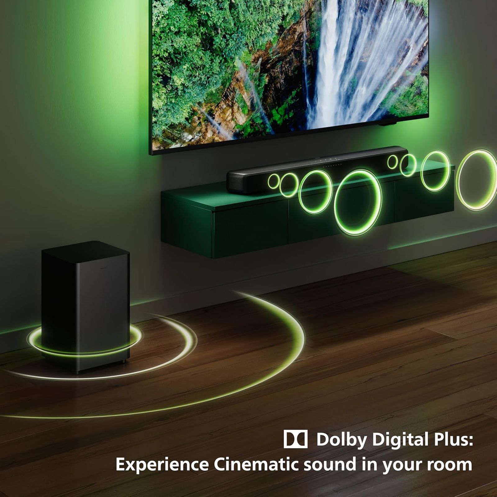 PHILIPS TAB5309/94 240W Bluetooth Soundbar with Remote (Dolby Digital Plus, 2.1 Channel, Dark Grey) PHILIPS TAB5309/94 240W Bluetooth Soundbar with Remote (Dolby Digital Plus, 2.1 Channel, Dark Grey)_12