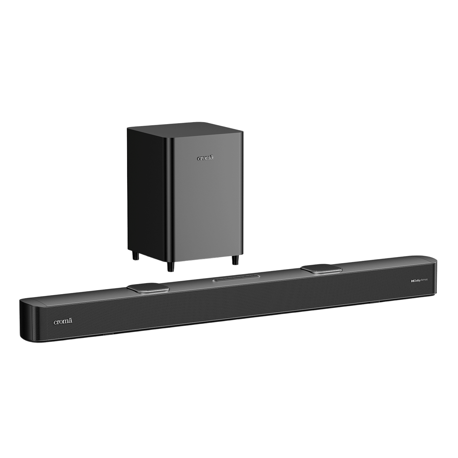 Croma 240W Bluetooth Soundbar with Remote Control (Dolby Atmos, 2.1.2 Channel, Premium Black) Croma 240W Bluetooth Soundbar with Remote Control (Dolby Atmos, 2.1.2 Channel, Premium Black)_5