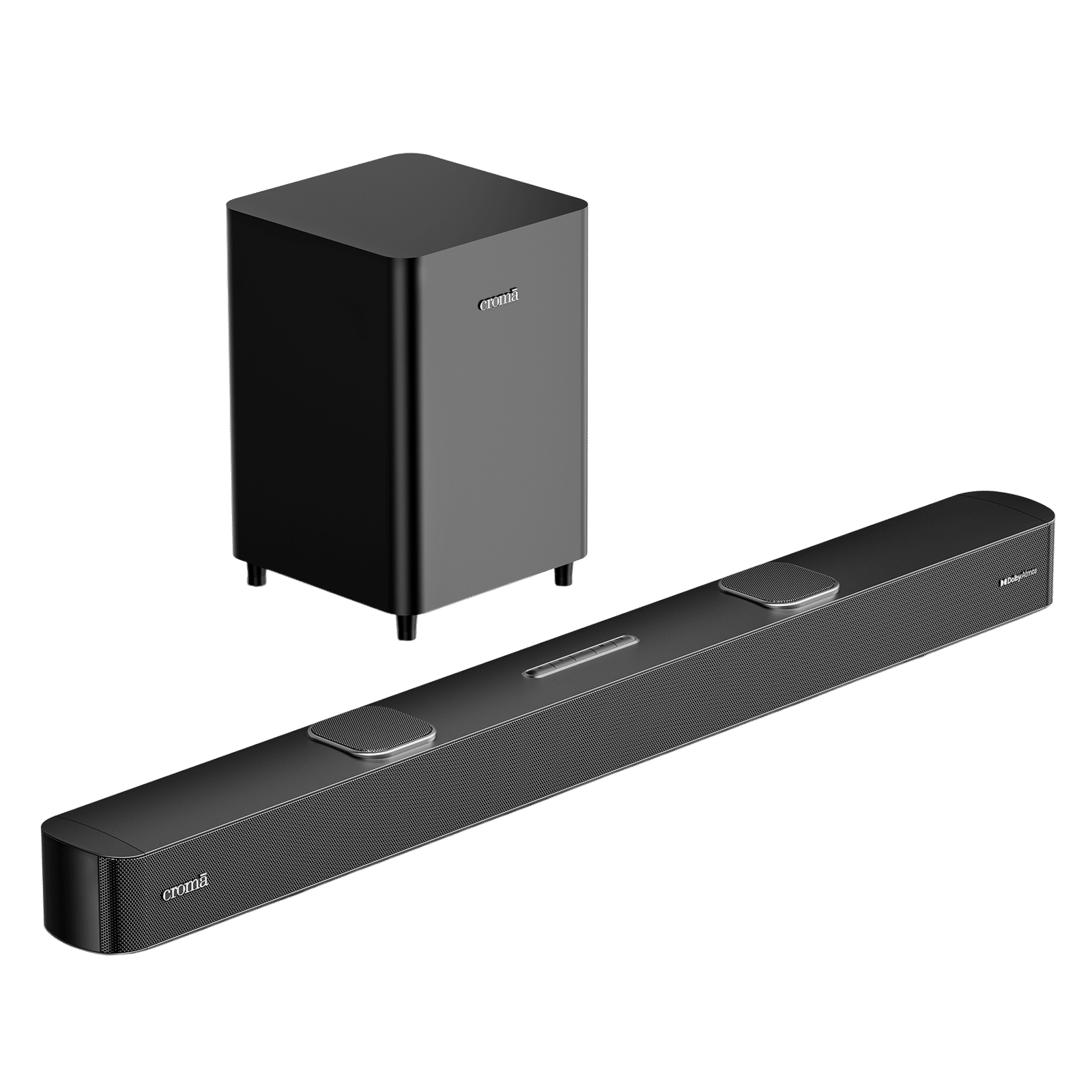Croma 240W Bluetooth Soundbar with Remote Control (Dolby Atmos, 2.1.2 Channel, Premium Black) Croma 240W Bluetooth Soundbar with Remote Control (Dolby Atmos, 2.1.2 Channel, Premium Black)_6