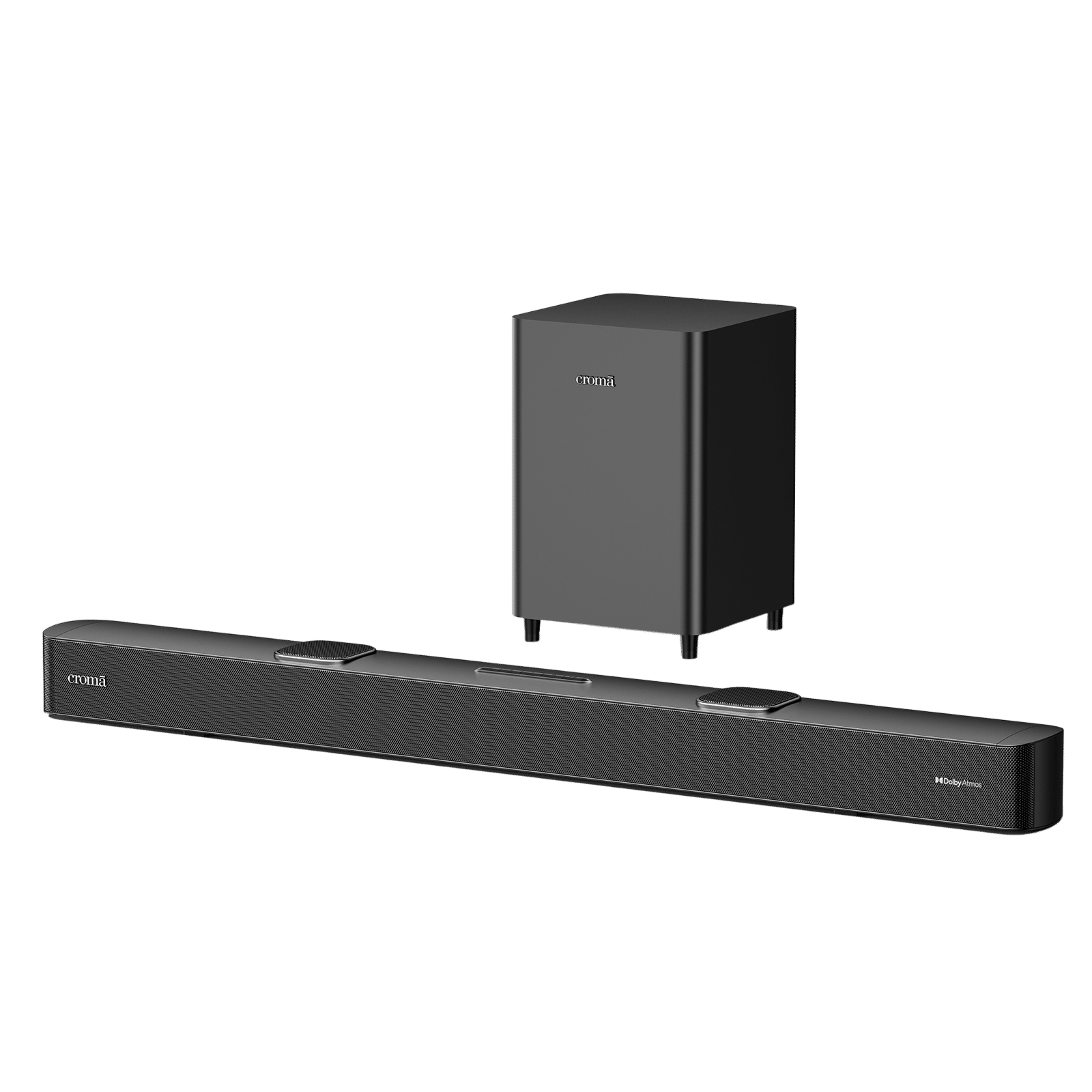 Croma 240W Bluetooth Soundbar with Remote Control (Dolby Atmos, 2.1.2 Channel, Premium Black) Croma 240W Bluetooth Soundbar with Remote Control (Dolby Atmos, 2.1.2 Channel, Premium Black)_4