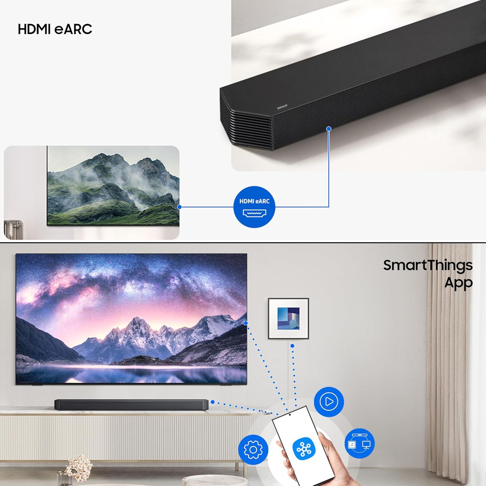 SAMSUNG Q Series 400W Soundbar with Remote (Dolby Atmos, 5.1.2 Channel, Black) SAMSUNG Q Series 400W Soundbar with Remote (Dolby Atmos, 5.1.2 Channel, Black)_17