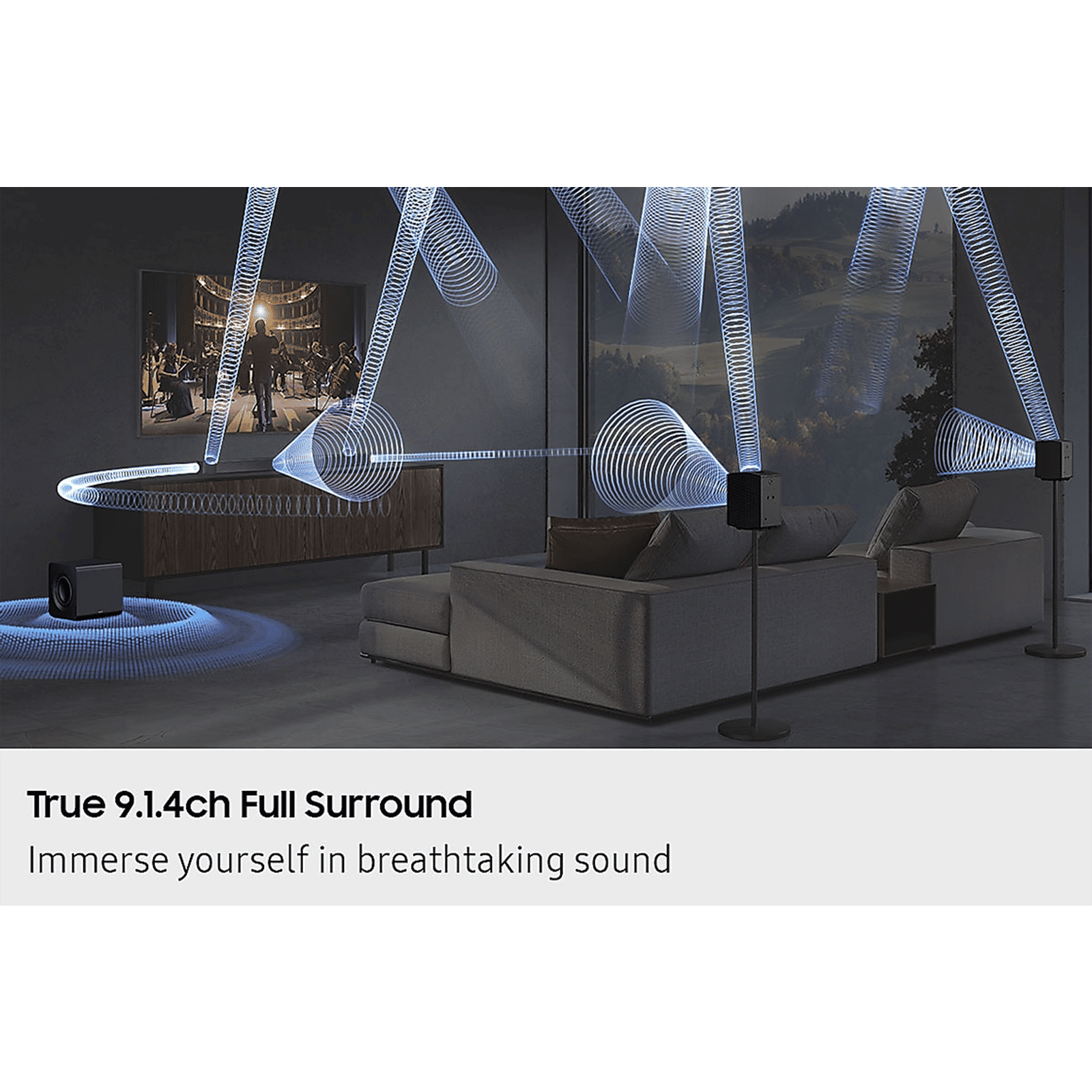 SAMSUNG Q Series 580W Bluetooth Soundbar with Remote (Dolby Atmos, 9.1.4 Channel, Titan Black)_18