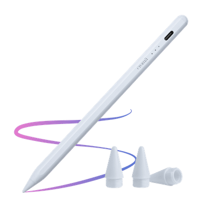 Croma Pencil For Apple iPad (Fast Charging, White)