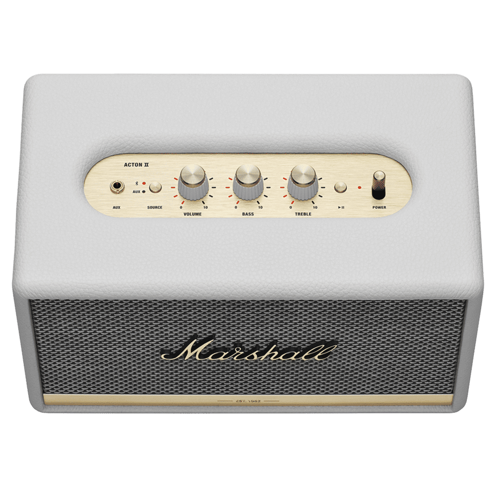 Marshall Acton II 60W Portable Bluetooth Speaker (Customise Your Sound, Stereo Channel, White)_4