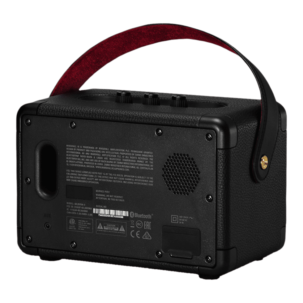 Marshall Kilburn II 36W Portable Bluetooth Speaker (IPX2 Water Resistant, Multi Directional Sound, Stereo Channel, Black)_7