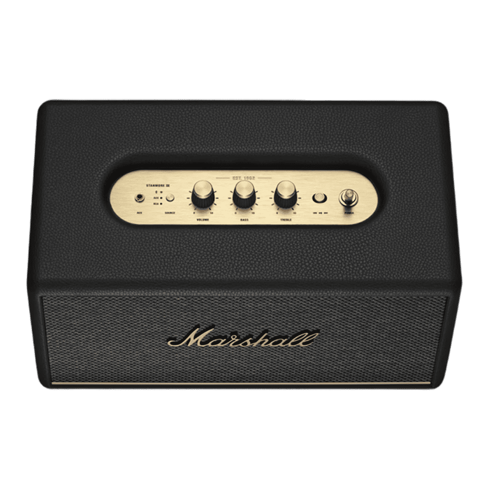Marshall Stanmore II 80W Bluetooth Speaker (Clean and Precise Audio, Stereo Channel, Black)_4