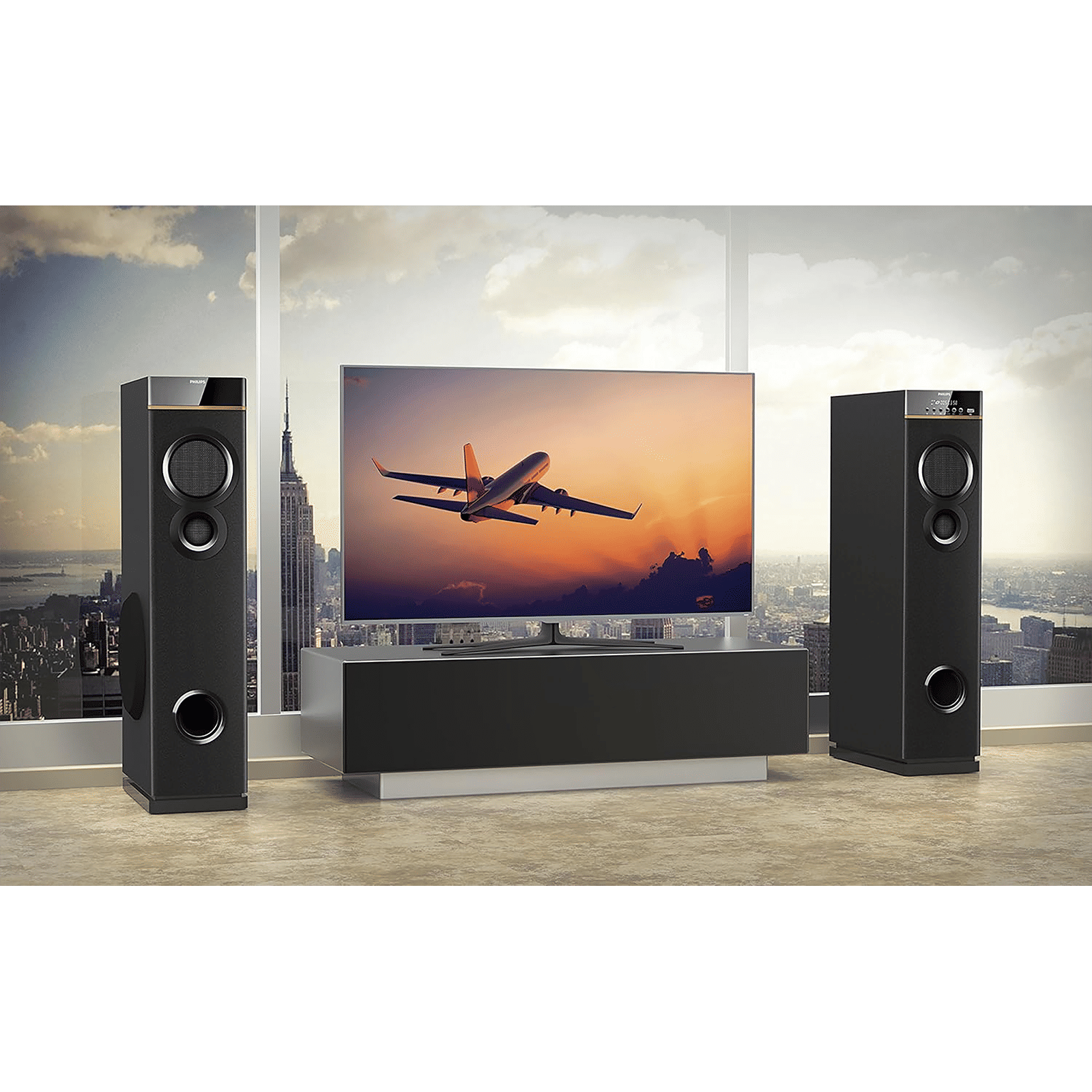 PHILIPS 80W Multimedia Speaker (Surround Sound, 2.0 Channel, Black) PHILIPS 80W Multimedia Speaker (Surround Sound, 2.0 Channel, Black)_10