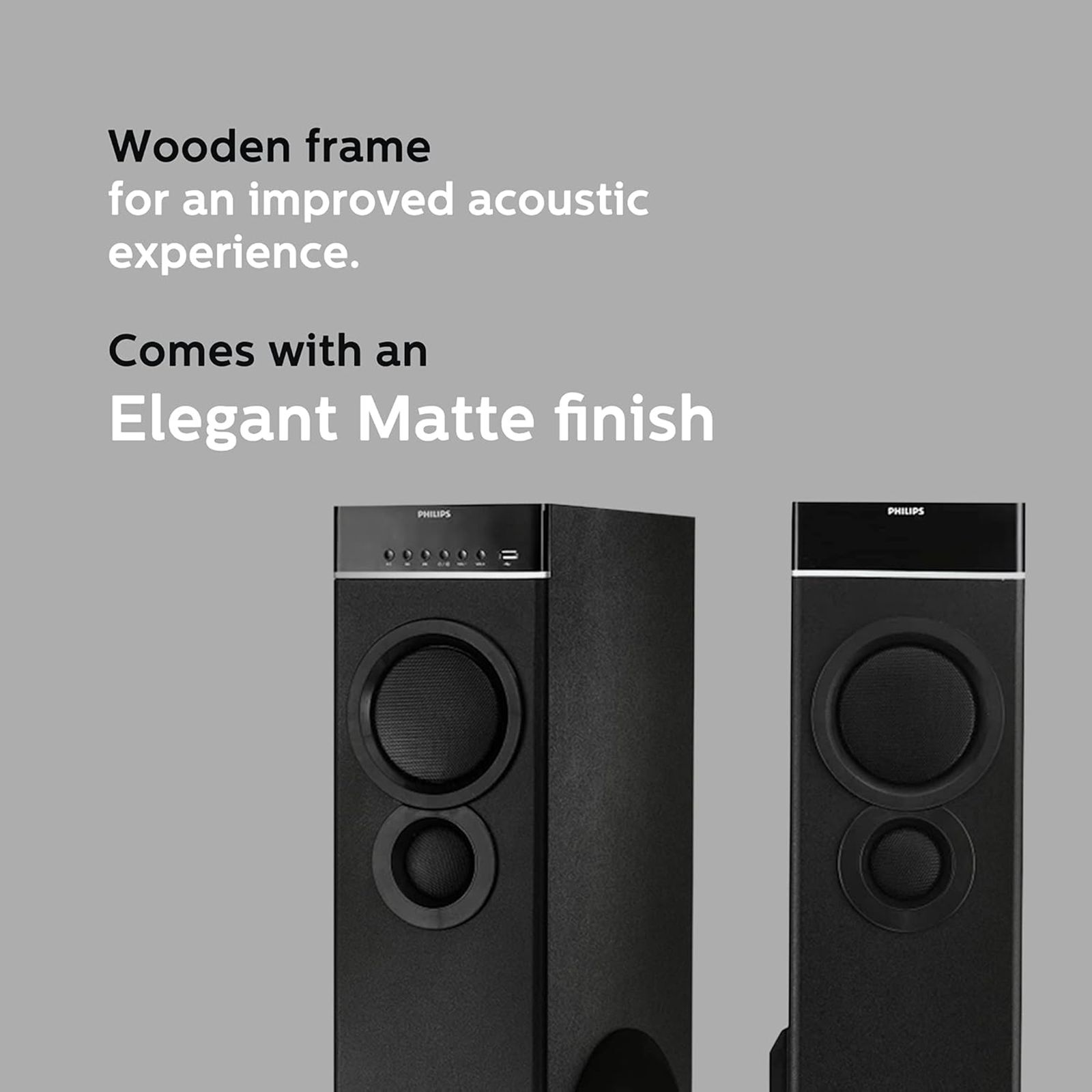 PHILIPS 80W Multimedia Speaker (Surround Sound, 2.0 Channel, Black) PHILIPS 80W Multimedia Speaker (Surround Sound, 2.0 Channel, Black)_14
