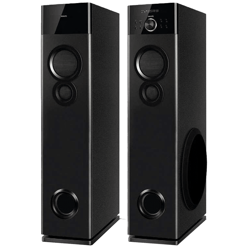 PHILIPS 120W Multimedia Speaker (Surround Sound, 2.0 Channel, Black) PHILIPS 120W Multimedia Speaker (Surround Sound, 2.0 Channel, Black)_10