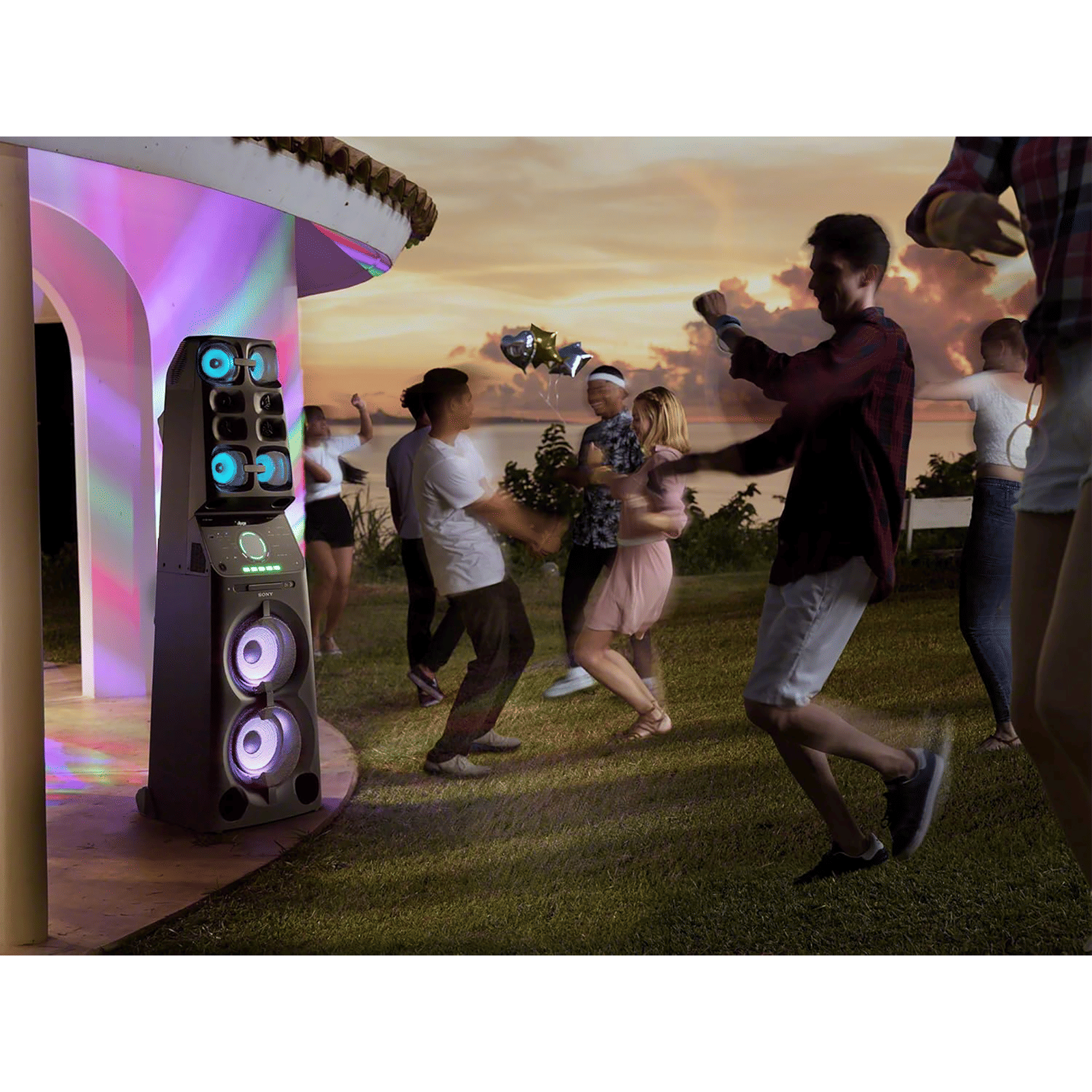 SONY Bluetooth Party Speaker (Built-in Gesture Control, 2.0 Channel, Black) SONY Bluetooth Party Speaker (Built-in Gesture Control, 2.0 Channel, Black)_7