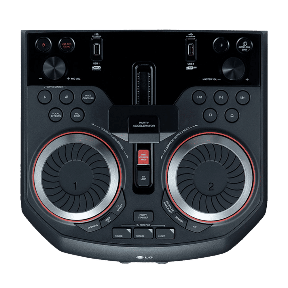 LG X-Boom 1000W Bluetooth Party Speaker with Mic (Bass Blast EQ, Mono Channel, Black)_3