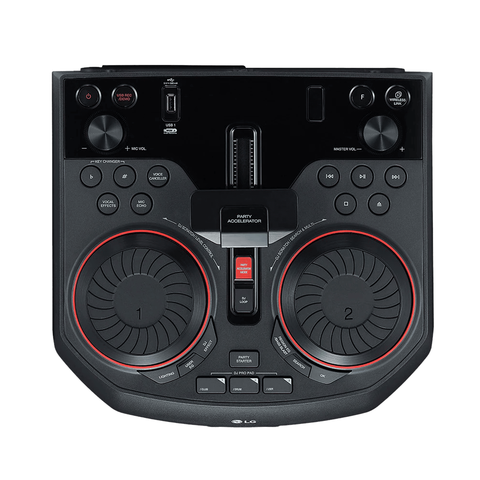 LG X-Boom 500W Bluetooth Party Speaker with Mic (Bass Booster, 2.1 Channel, Black) LG X-Boom 500W Bluetooth Party Speaker with Mic (Bass Booster, 2.1 Channel, Black)_3