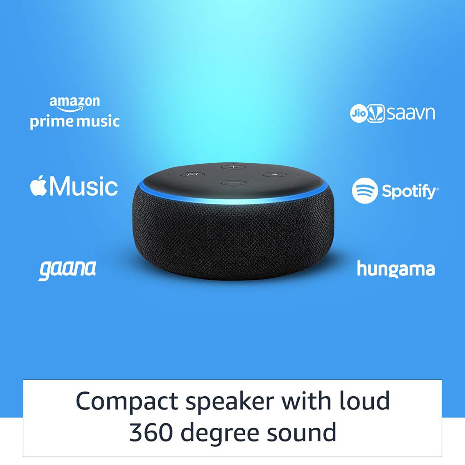amazon Echo Dot (3rd Gen) with Built-in Alexa Smart Wi-Fi Speaker (Controls Smart Devices, Black) amazon Echo Dot (3rd Gen) with Built-in Alexa Smart Wi-Fi Speaker (Controls Smart Devices, Black)_9