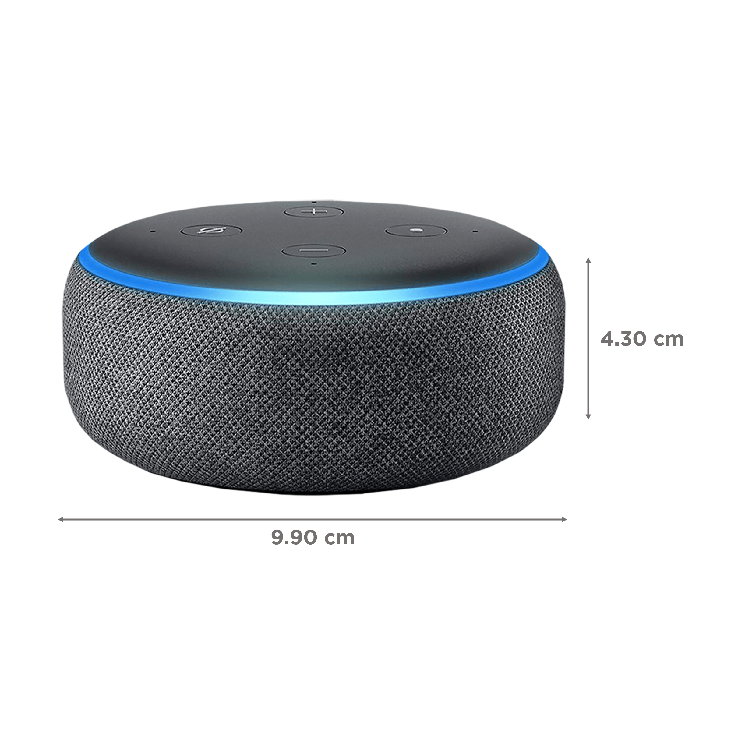 amazon Echo Dot (3rd Gen) with Built-in Alexa Smart Wi-Fi Speaker (Controls Smart Devices, Black) amazon Echo Dot (3rd Gen) with Built-in Alexa Smart Wi-Fi Speaker (Controls Smart Devices, Black)_3