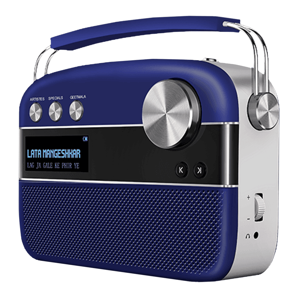 SAREGAMA Carvaan Premium 6W Portable Bluetooth Speaker (5 Hours Playtime, Royal Blue) SAREGAMA Carvaan Premium 6W Portable Bluetooth Speaker (5 Hours Playtime, Royal Blue)_4